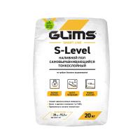 GLIMS®S-LEVEL extra-strong rapid-hardening  poured floor on a complex binder. Self-leveling.