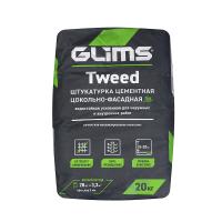GLIMS®TWEED strengthened pedestal-facade cement plaster
