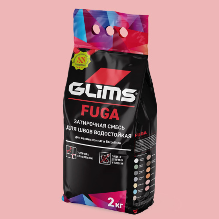 Затирка для швов GLIMS®Fuga межплиточная. Цвет: Пепел розы Затирка для швов GLIMS®Fuga межплиточная. Цвет: Пепел розы