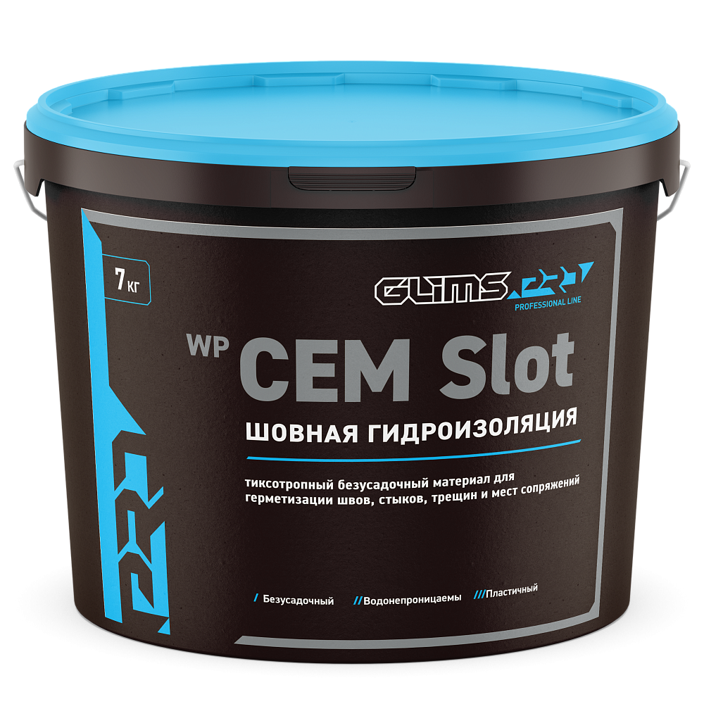 GLIMS PRO WP CEM Slot Гидроизоляция для швов 