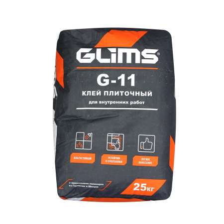 GLIMS®G-11 adhesive mixture for ceramic tiles