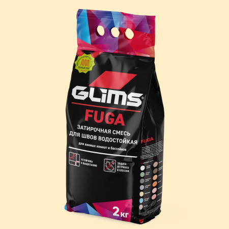 Затирка для швов GLIMS®Fuga межплиточная. Цвет: Дикий Мёд Затирка для швов GLIMS®Fuga межплиточная. Цвет: Дикий Мёд